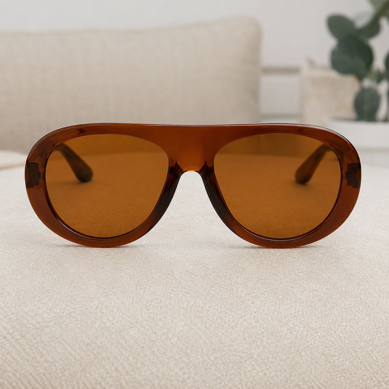 Brune Lunettes de Soleil