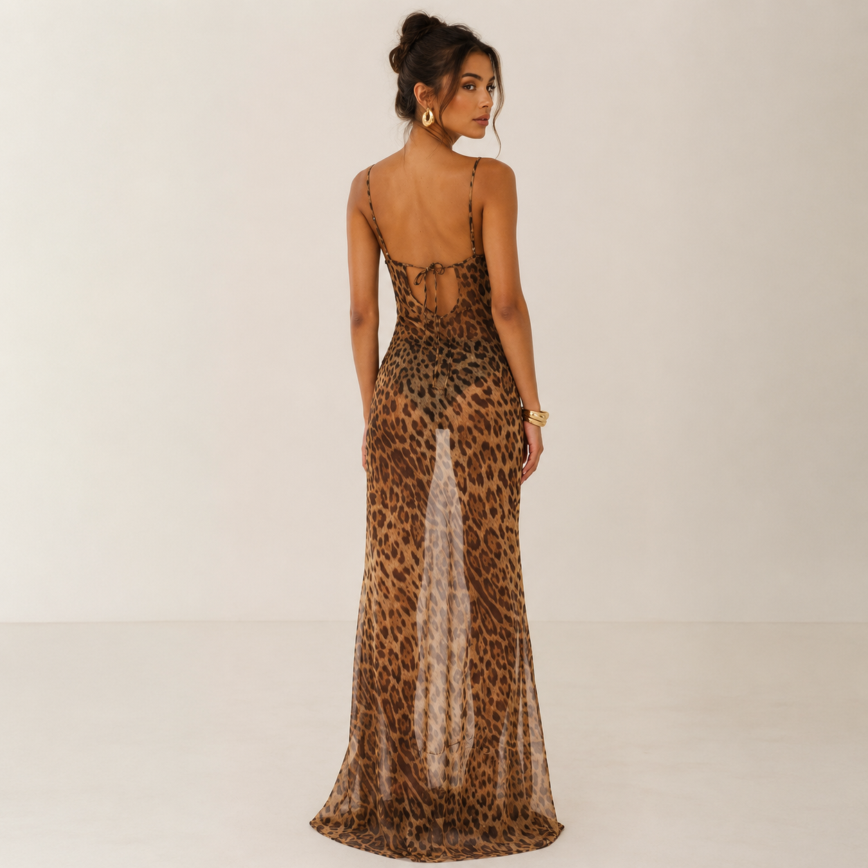 Ferdinande Robe Longue Transparente