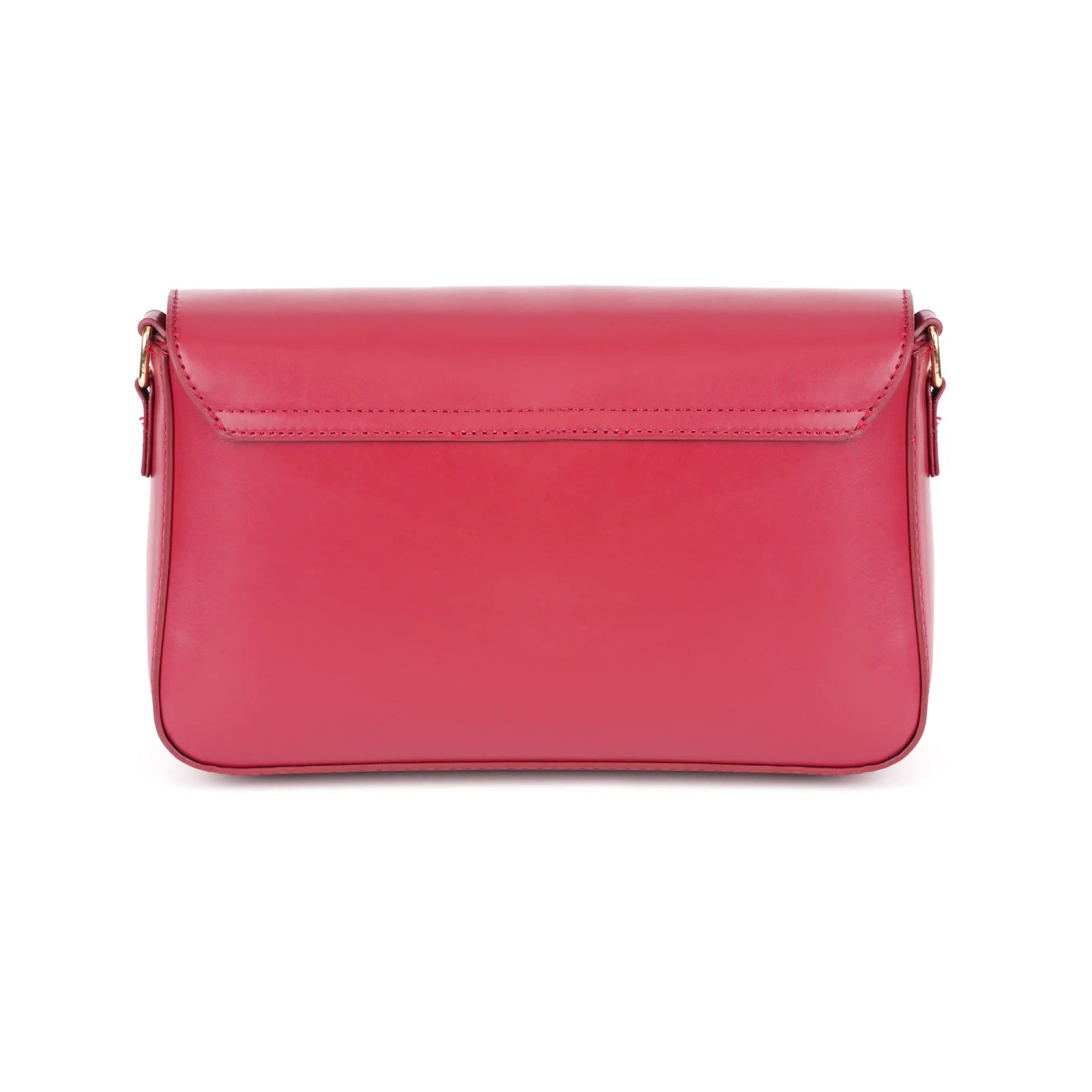 Vegan Leather Flap Shoulder Bag – Turn Lock Crossbody Handbag for Women