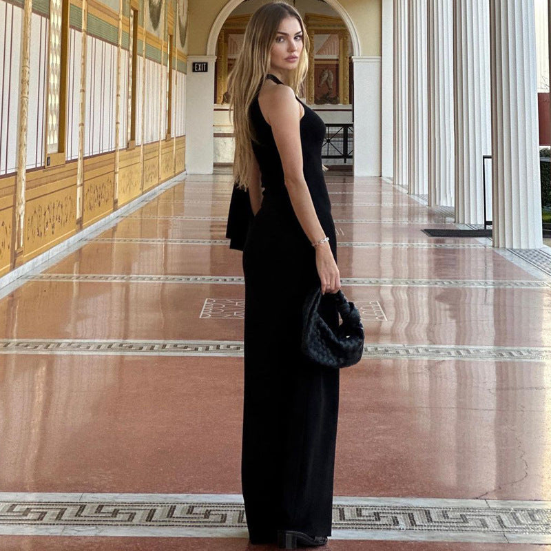 Câline Robe Longue Nouée
