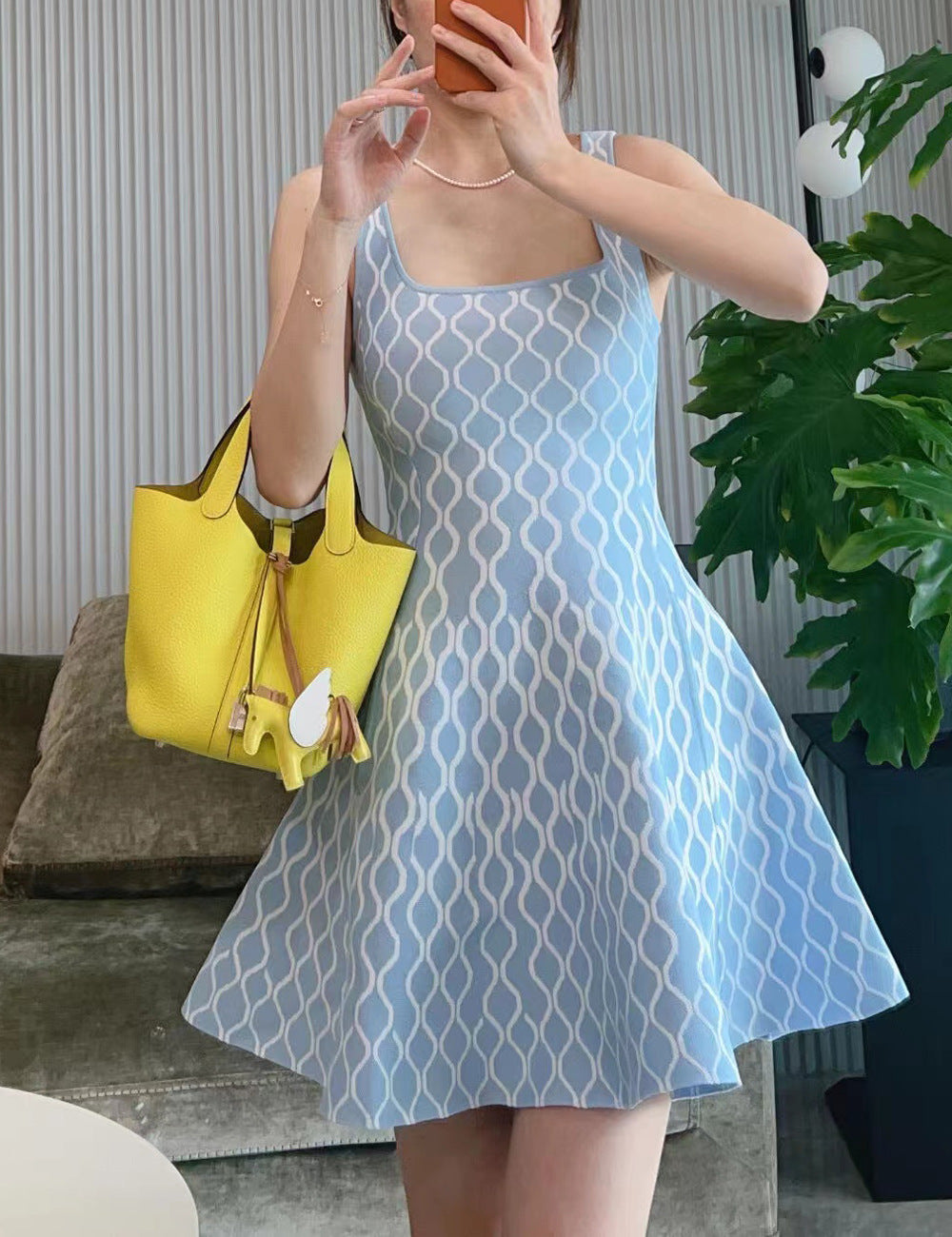 Alizée Robe Courte Maille