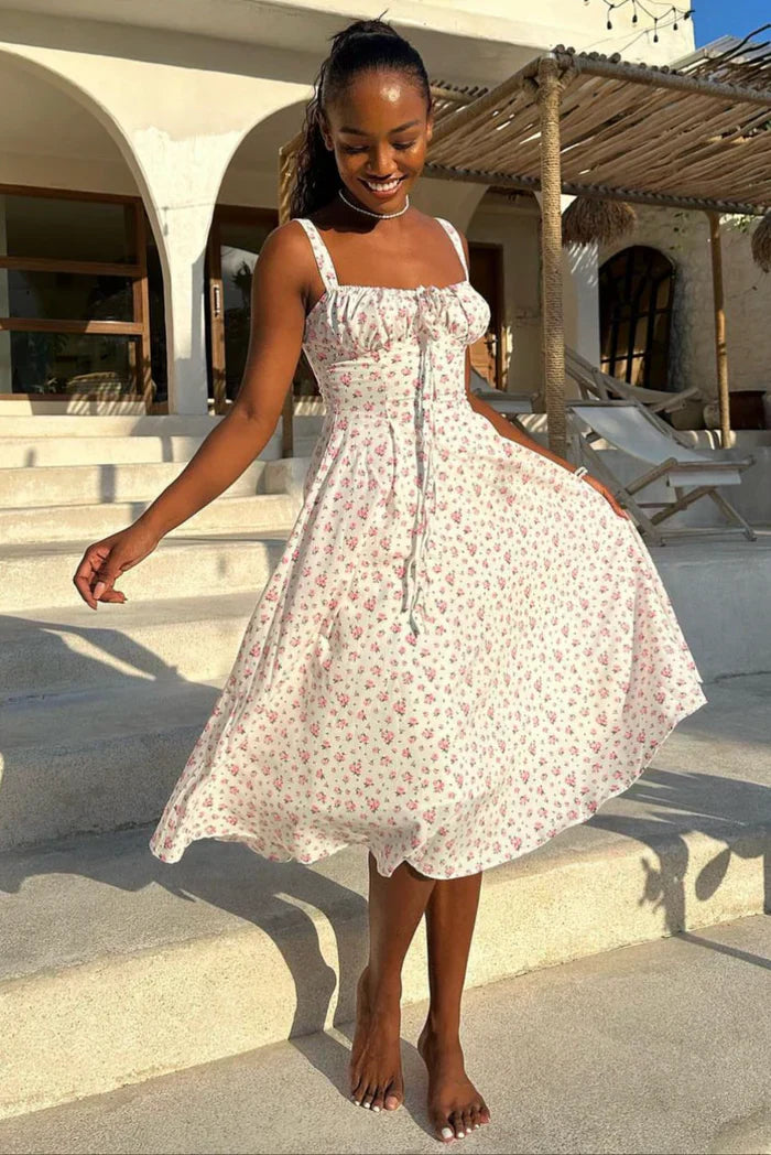 Amélie Robe Mi-Longue