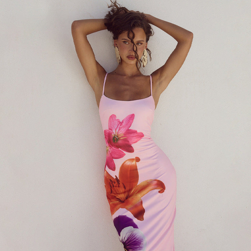 Prune Robe Longue