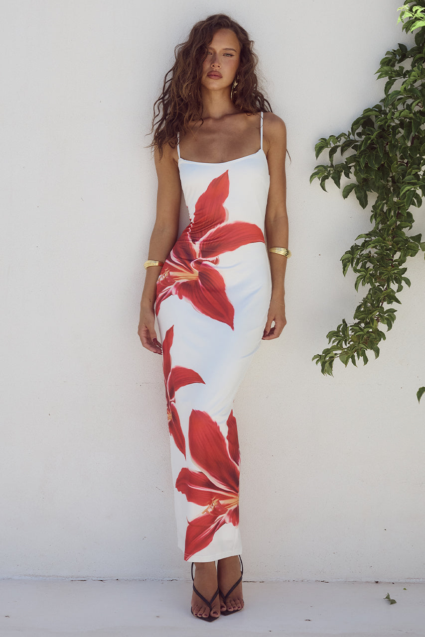 Prune Robe Longue