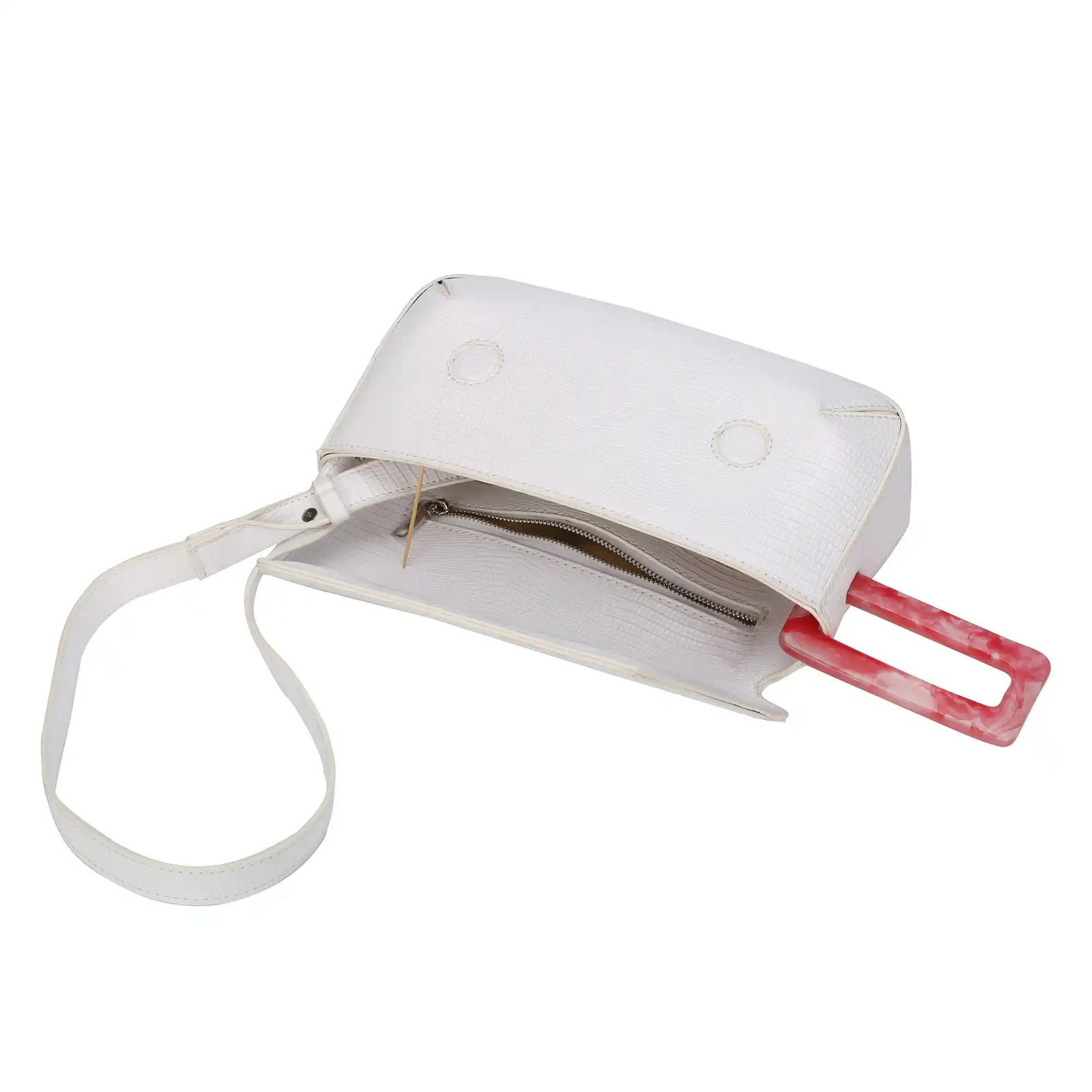 Color Block Patchwork Top Handle Bag – Structured Flap Handbag for Women