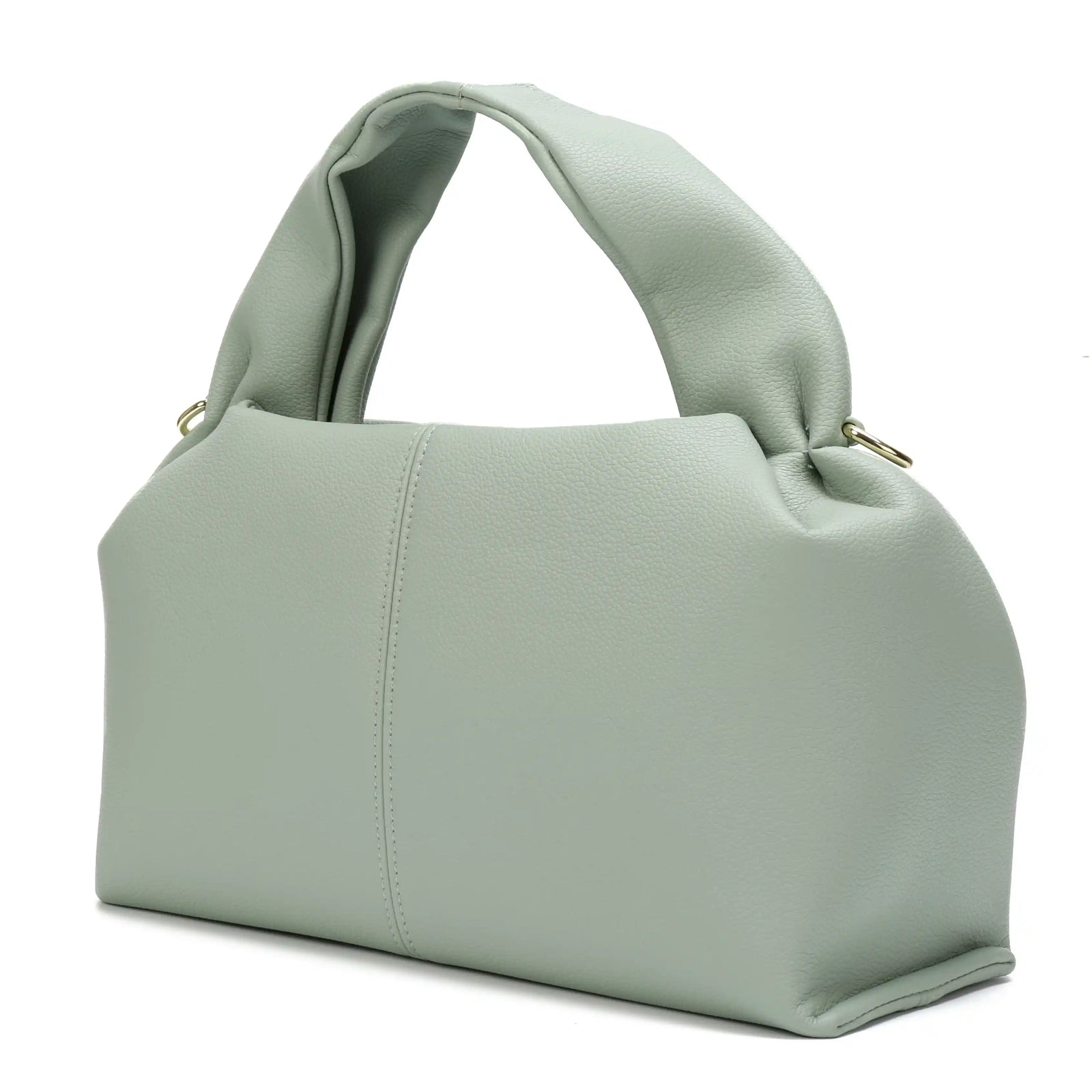 Soft Vegan Leather Ruched Hobo Bag – Large Shoulder Tote for Women