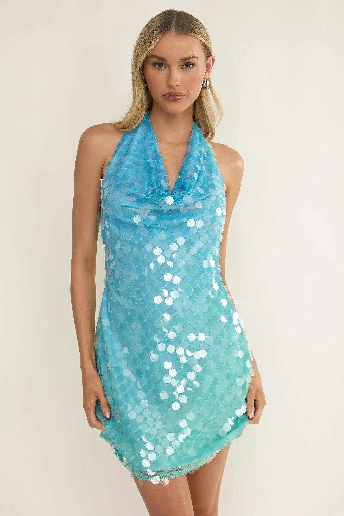Garance Robe Courte à Sequins