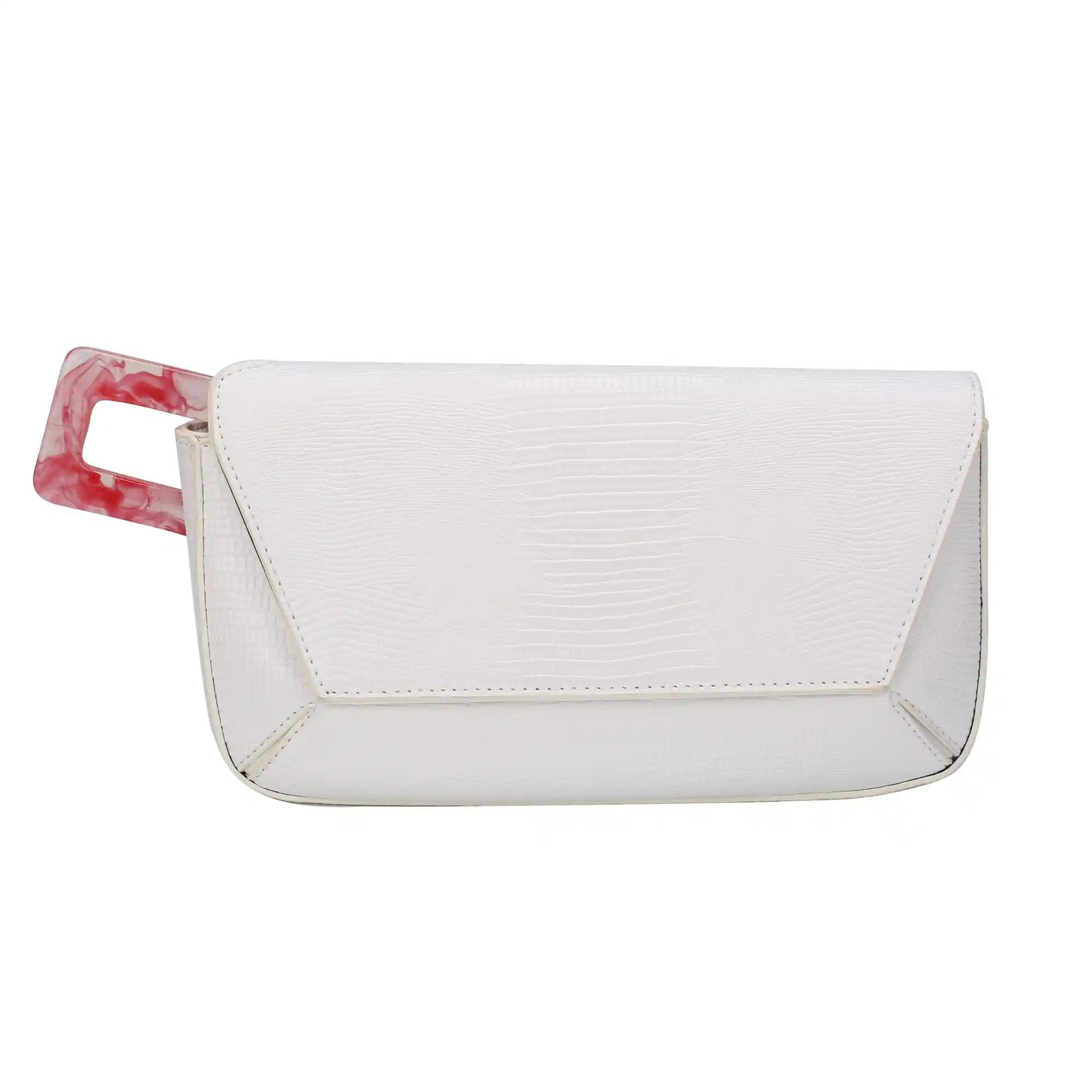 Color Block Patchwork Top Handle Bag – Structured Flap Handbag for Women