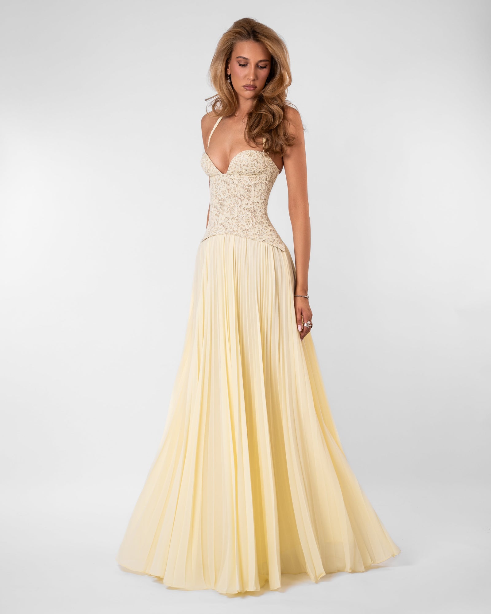 Gabrielle Robe Longue Corset