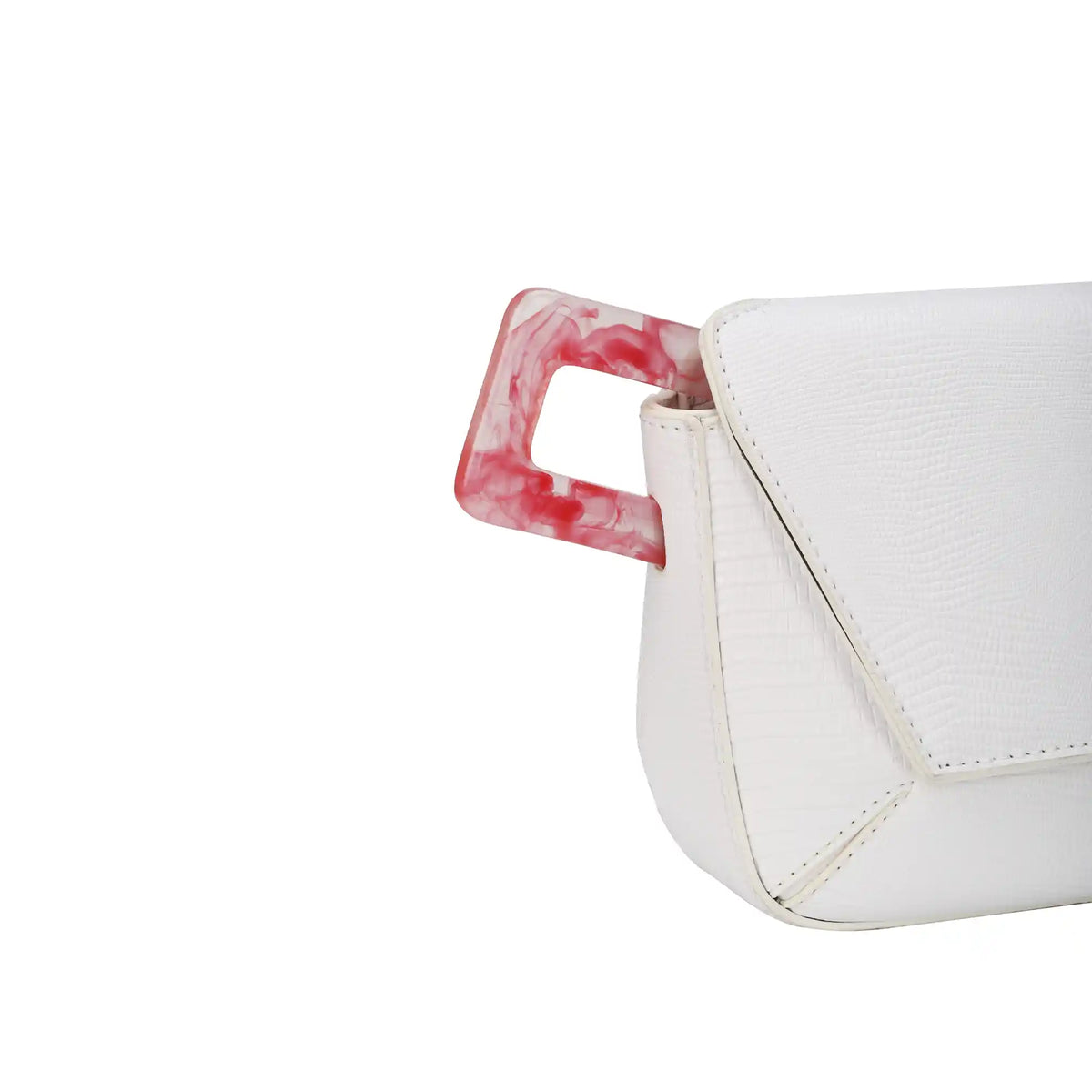 Color Block Patchwork Top Handle Bag – Structured Flap Handbag for Women