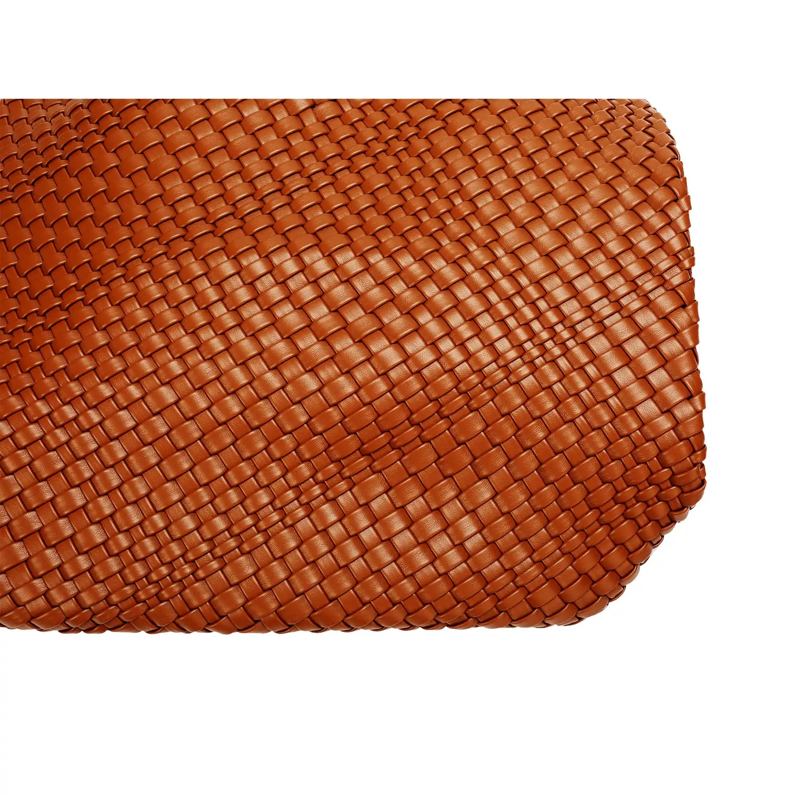 Woven Vegan Leather Hobo Tote Bag – Large Shoulder Bag for Women