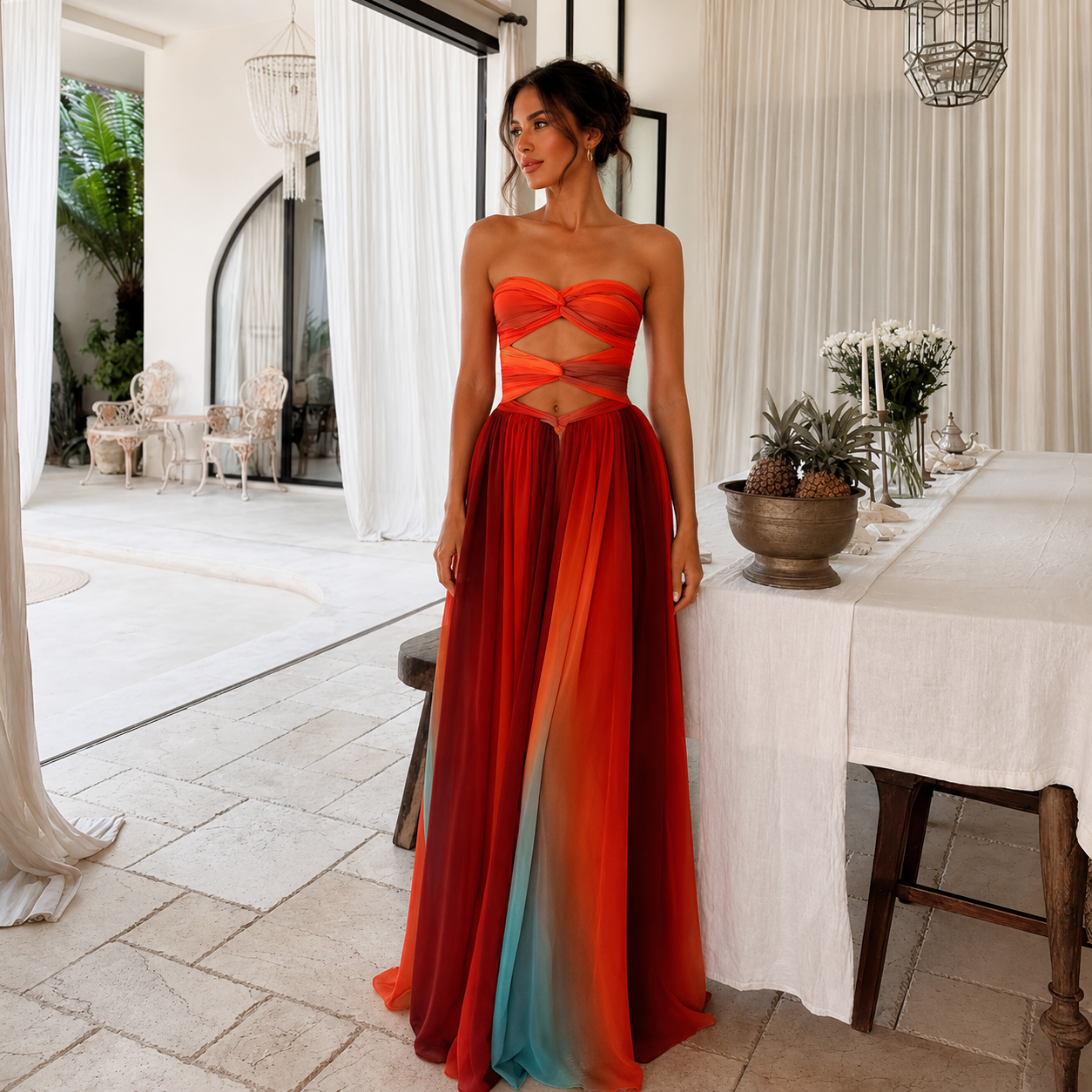 Rachel Robe Longue