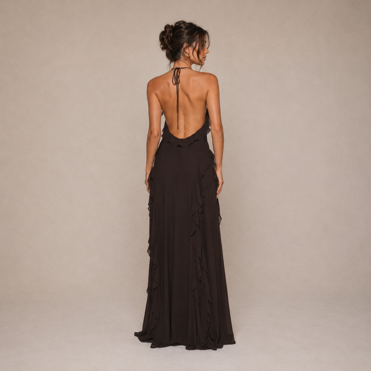 Soraya Robe Longue Dos Nu