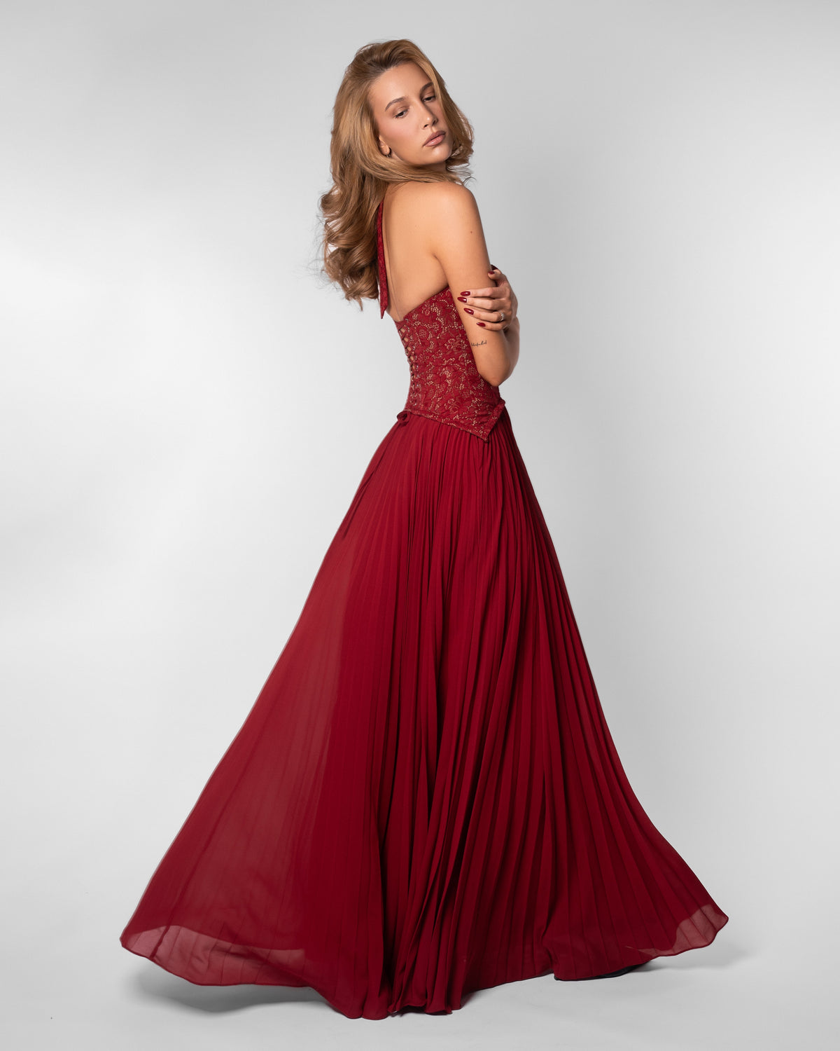 Gabrielle Robe Longue Corset