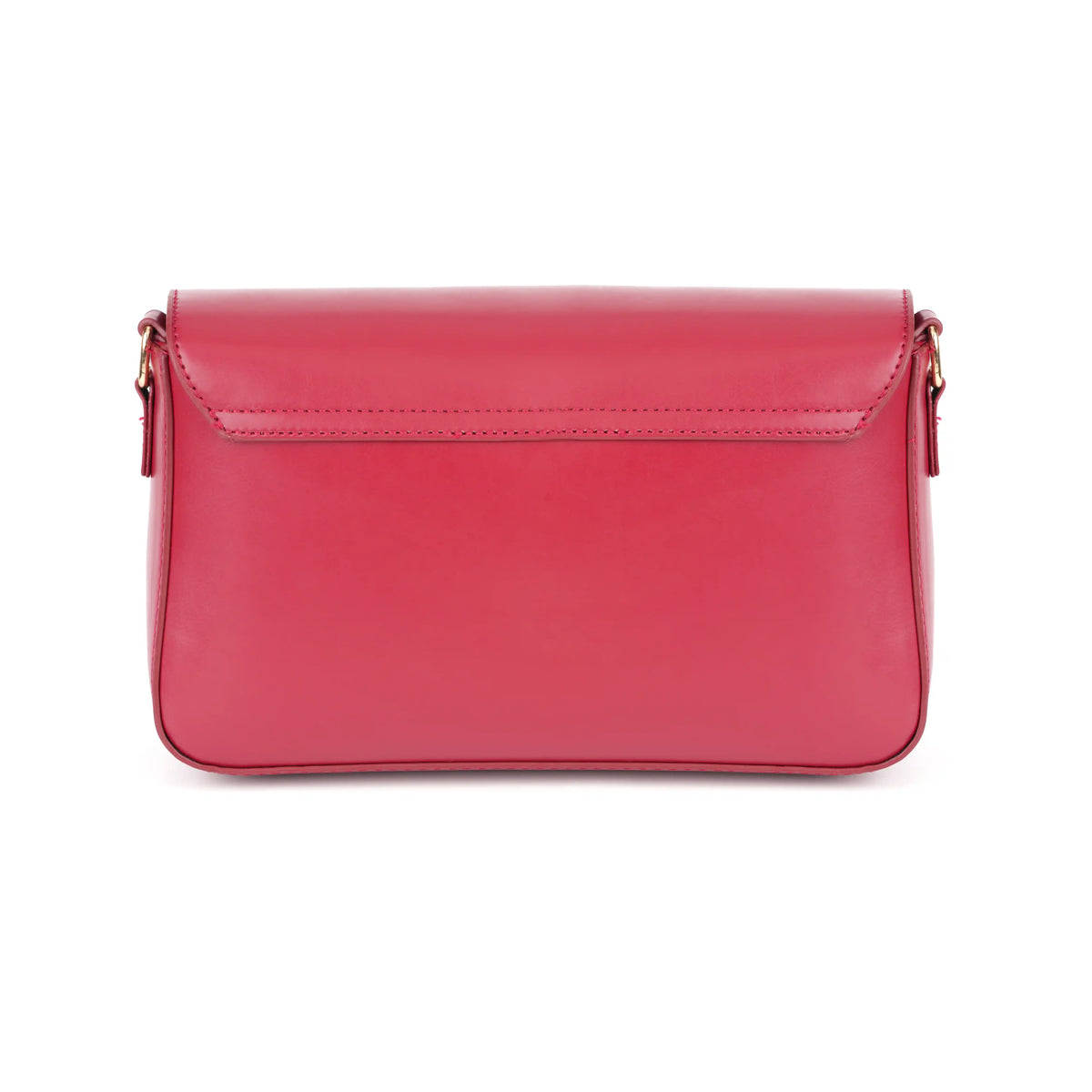 Vegan Leather Flap Shoulder Bag – Turn Lock Crossbody Handbag for Women