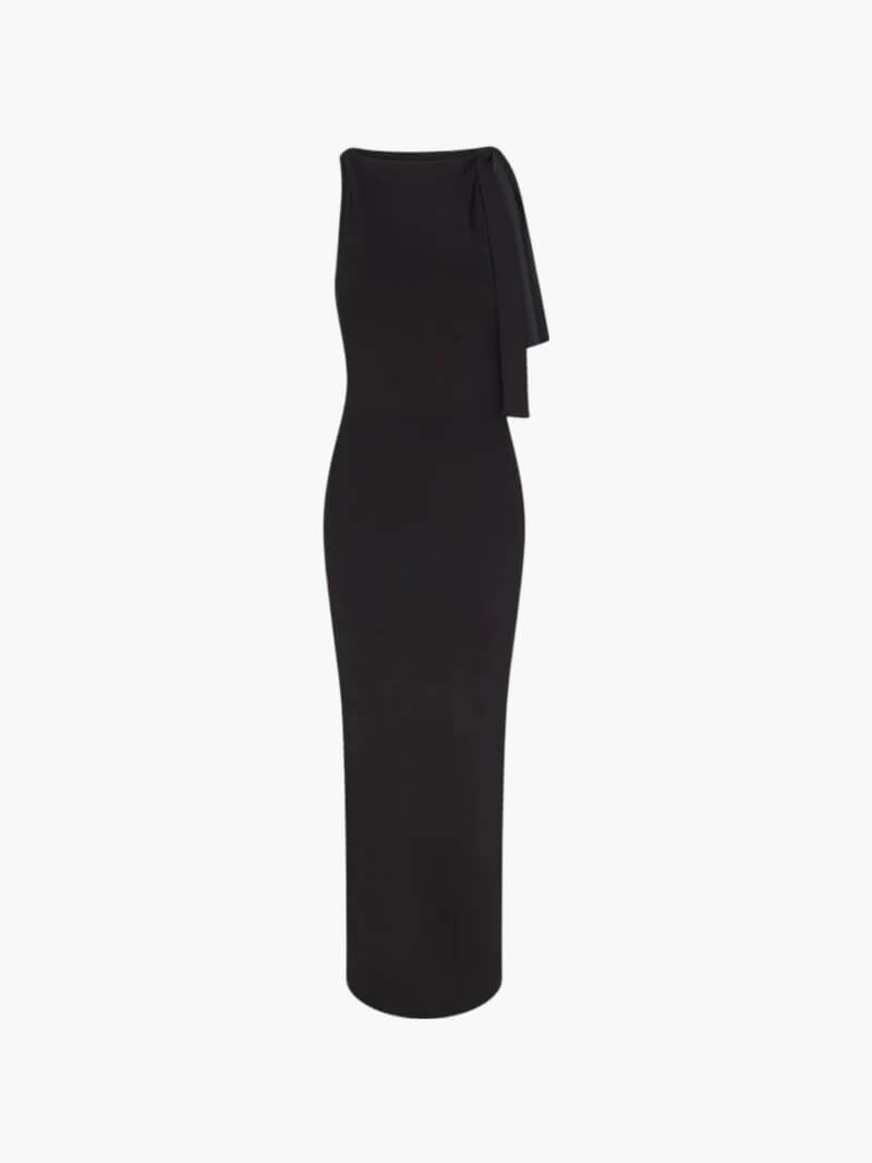 Câline Robe Longue Nouée