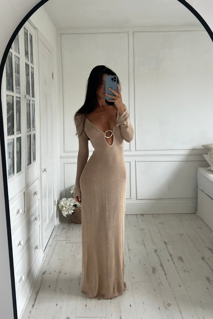 Irène Robe Longue Maille