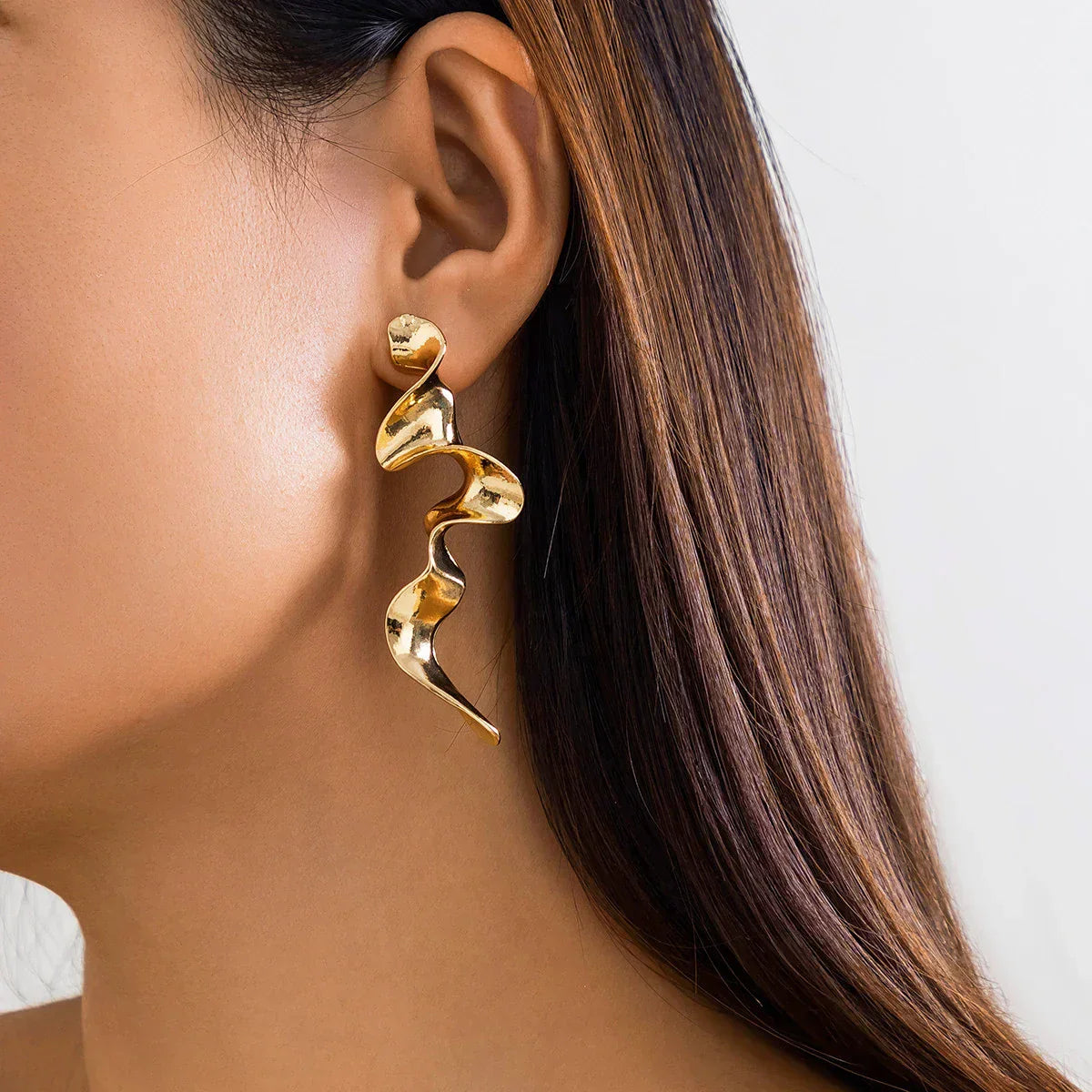 Iseult Boucles d'Oreilles Torsadé
