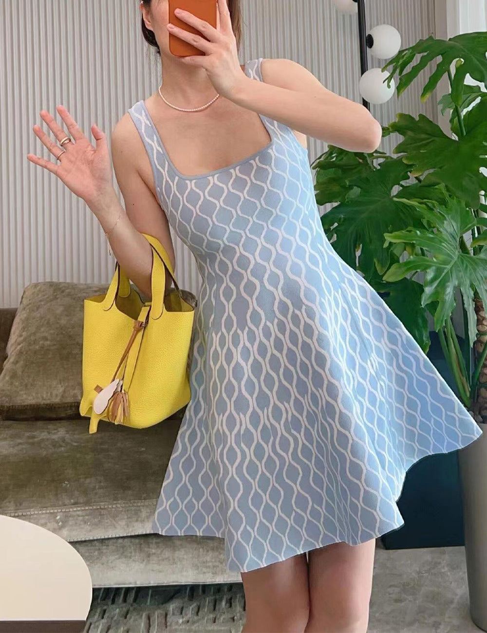 Alizée Robe Courte Maille