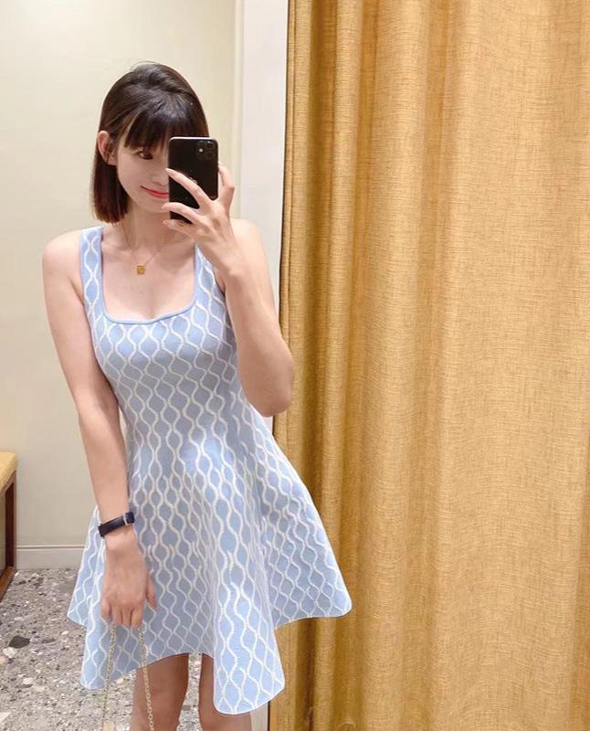 Alizée Robe Courte Maille
