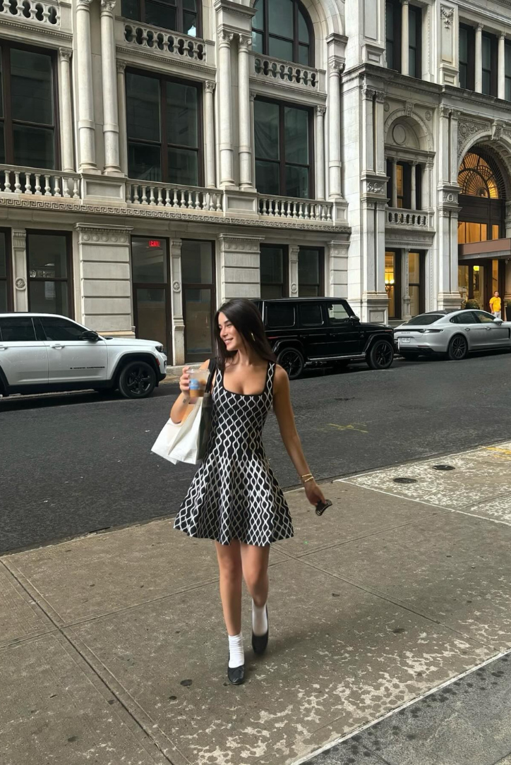 Alizée Robe Courte Maille