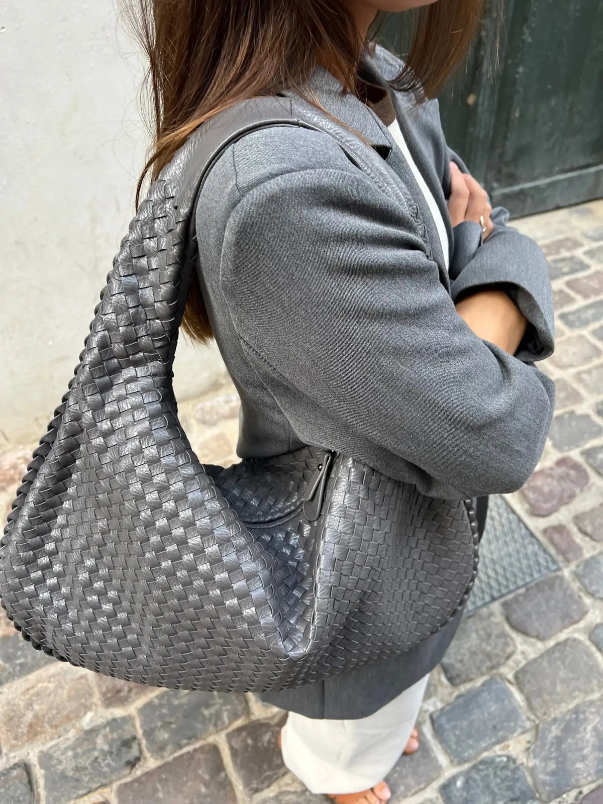 Axelle Sac à Main XL Tressé