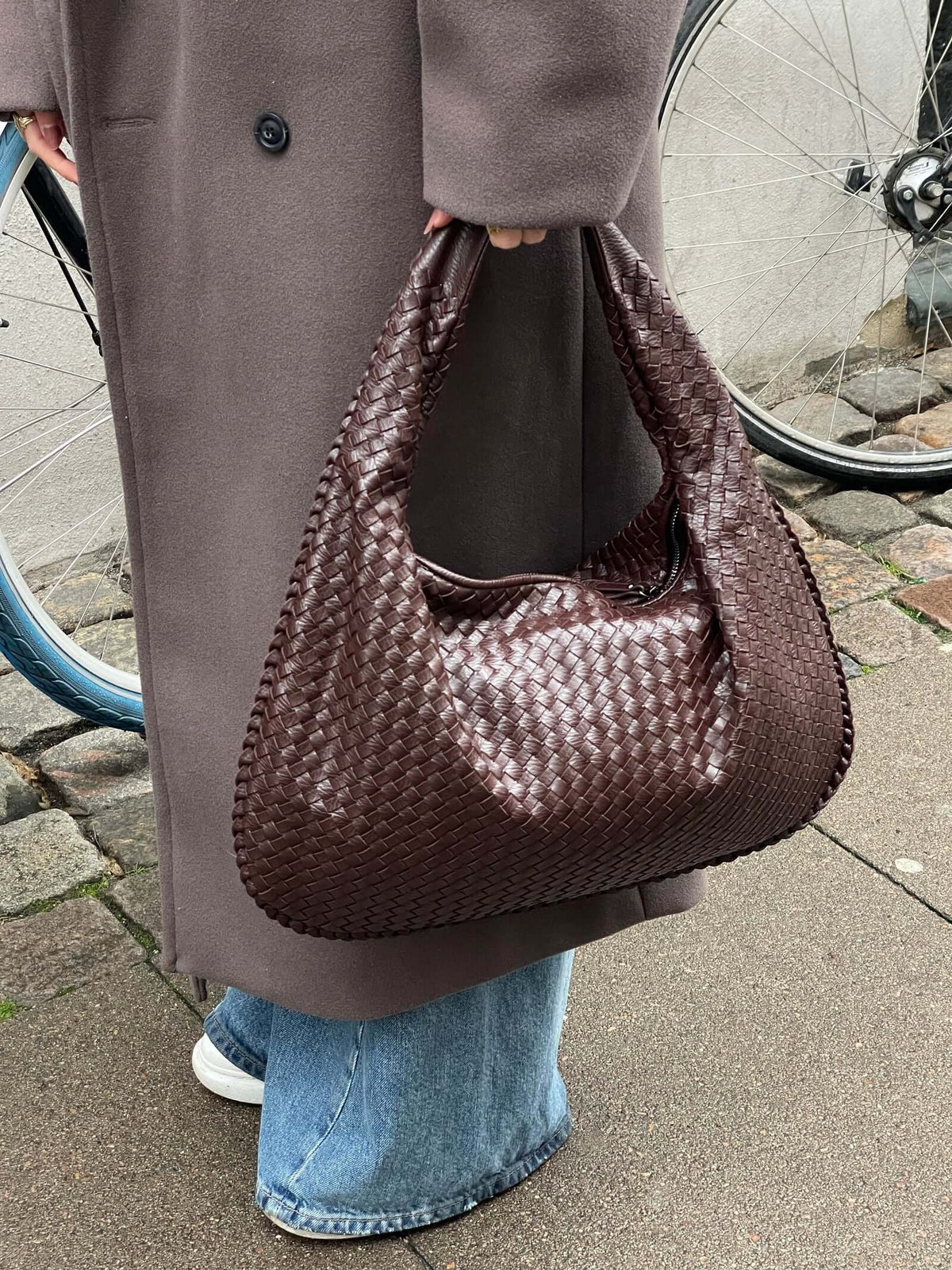 Axelle Sac à Main XL Tressé