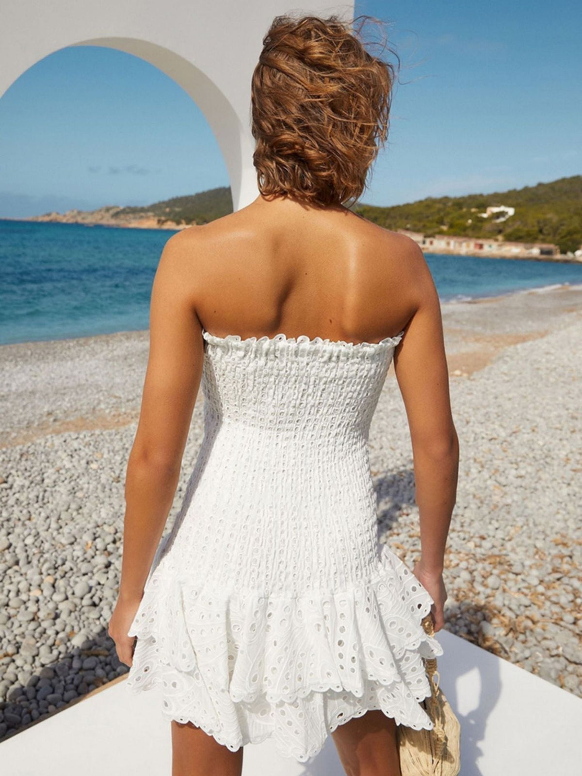 Brune Robe Courte