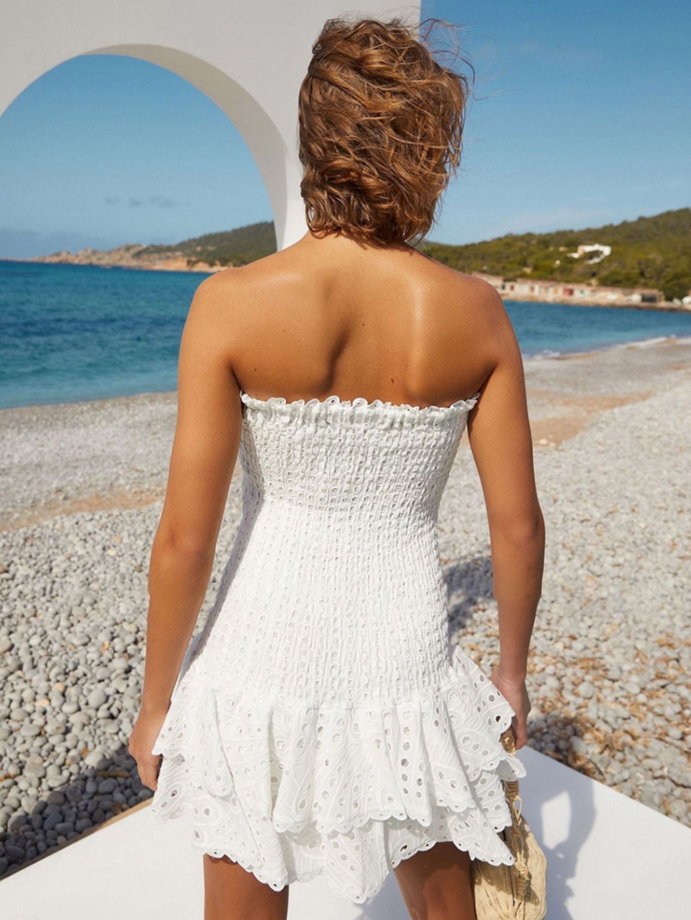 Brune Robe Courte