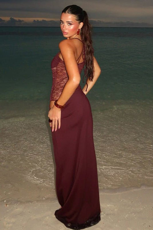 Danièle Robe Longue Fluide