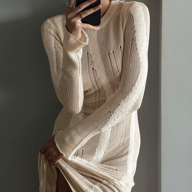 Léonie Robe Longue Maille
