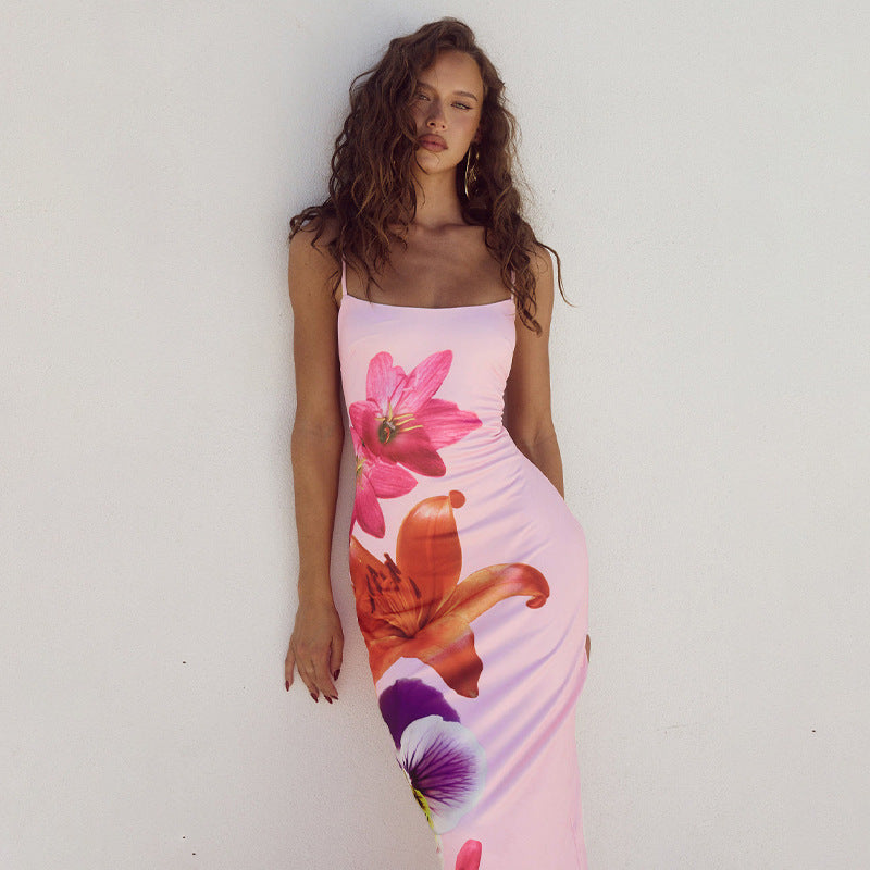 Prune Robe Longue