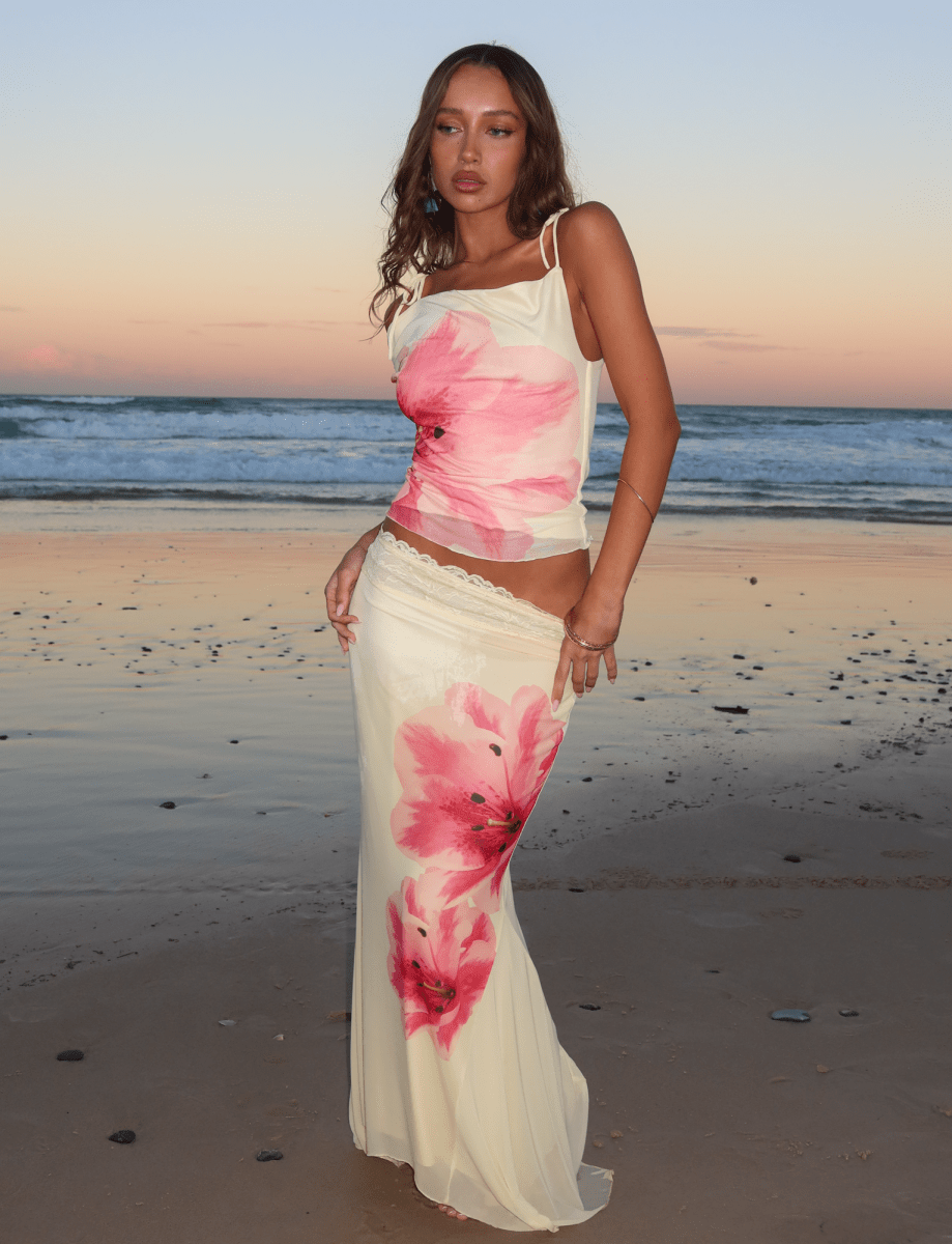 Capucine Robe Longue