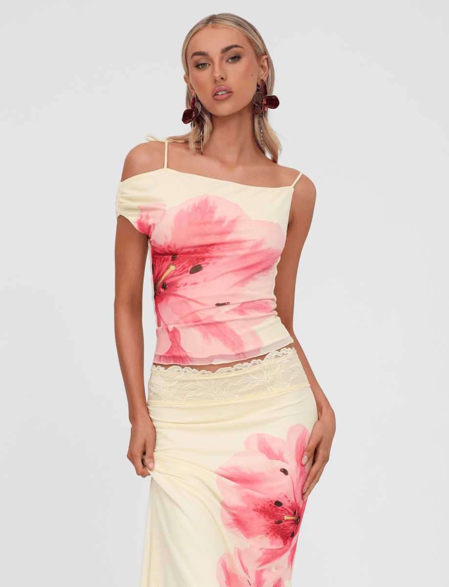 Capucine Robe Longue