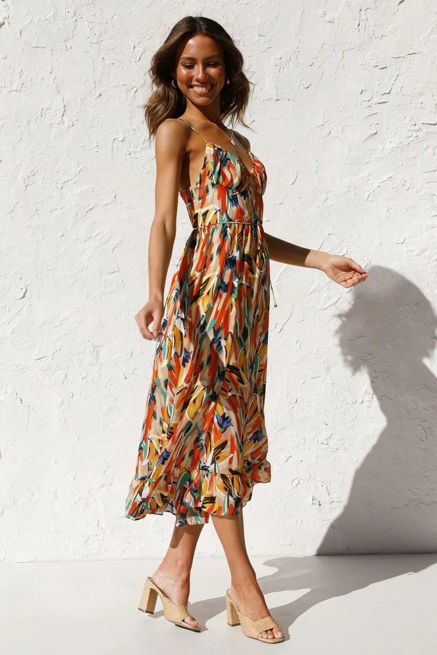 Romane Robe Mi-Longue
