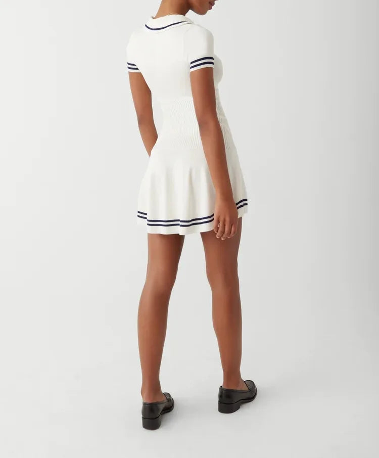 Sophie Robe Courte à Col