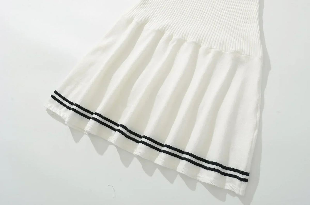 Sophie Robe Courte à Col