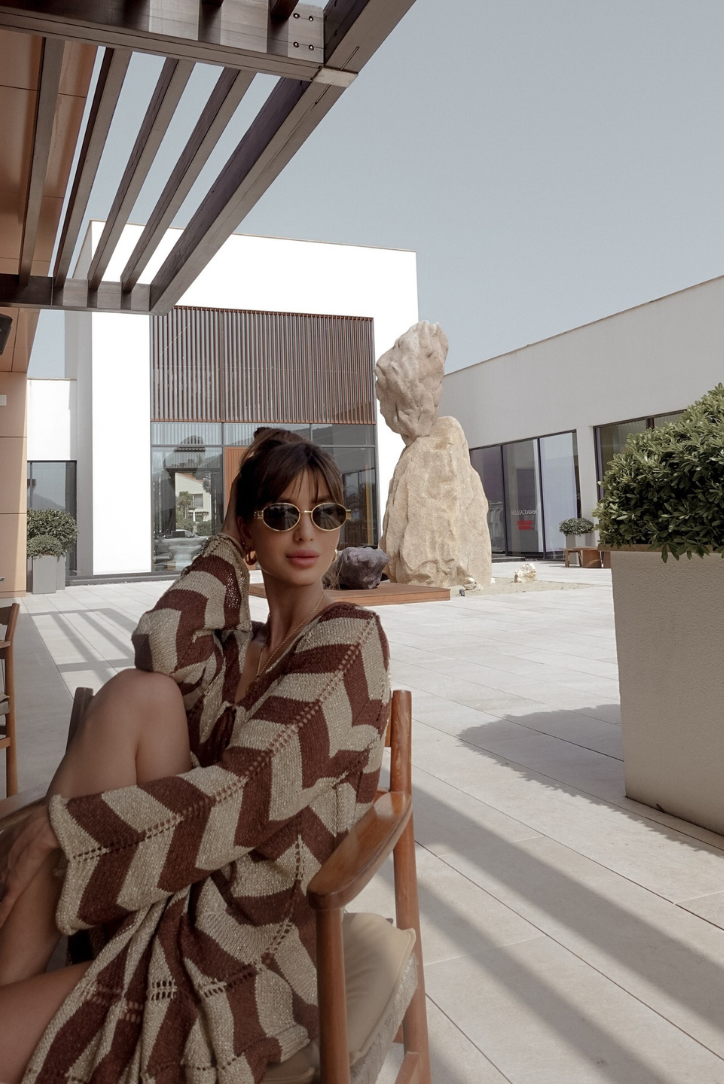 Victoire Robe Longue Maille
