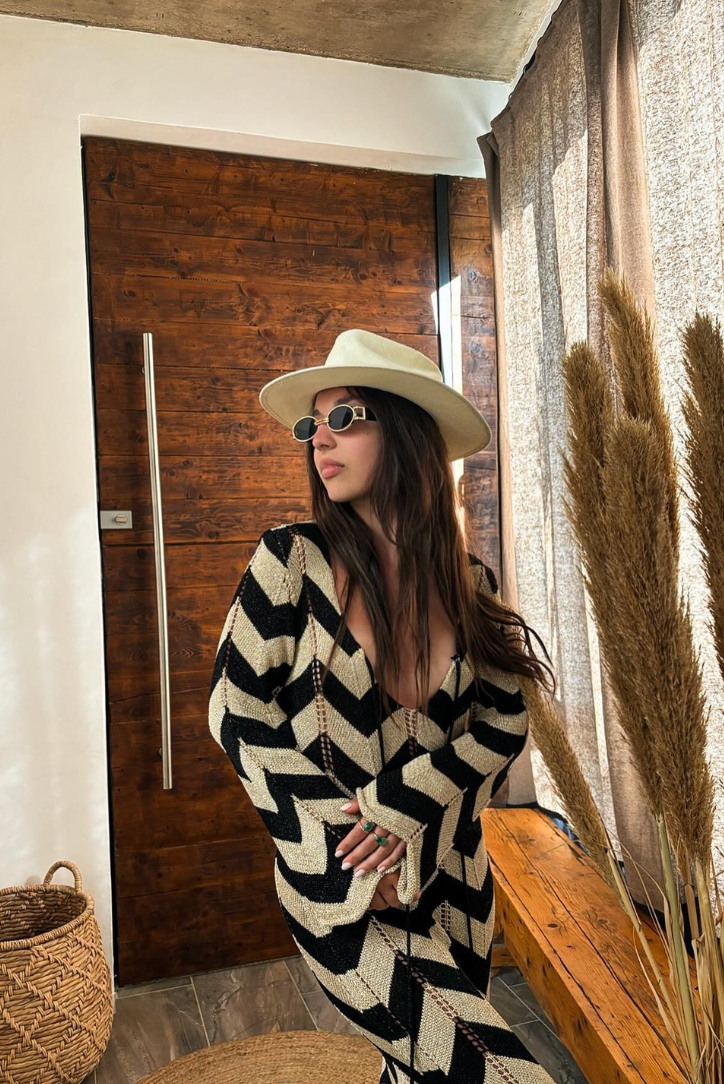 Victoire Robe Longue Maille