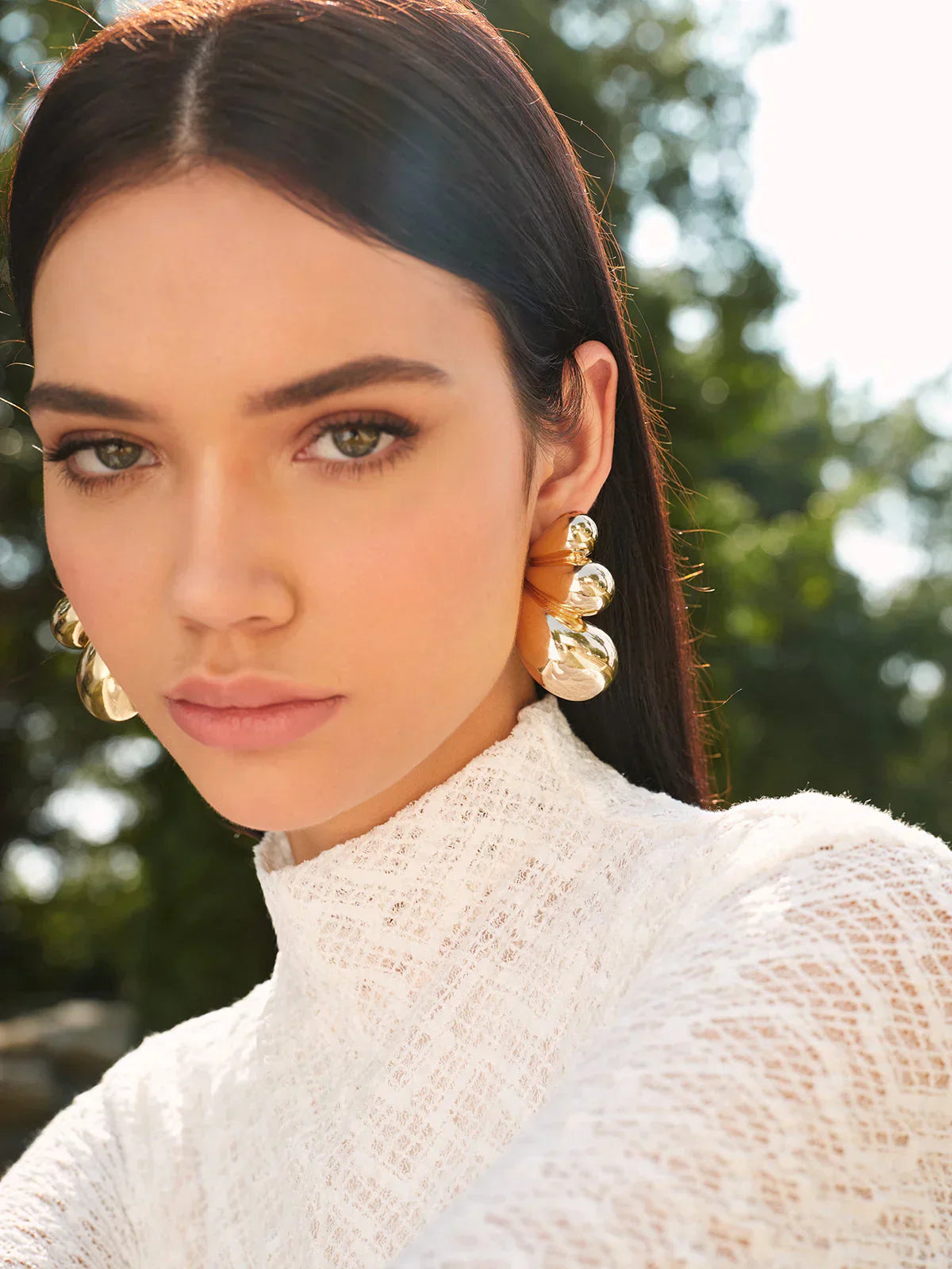 Solène Boucles d'Oreilles Ailes de Papillon Puces