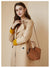 Female Minority Design Portable Vegetable Basket New Original Manual Cowhide Woven Single Shoulder Messenger Bag