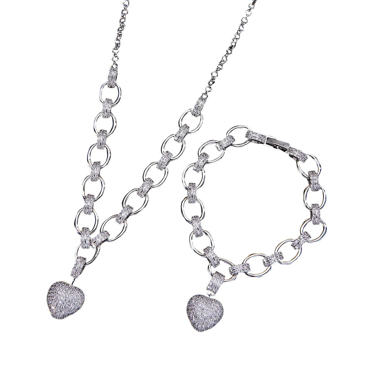 Glitter Heart - Jewelry Set