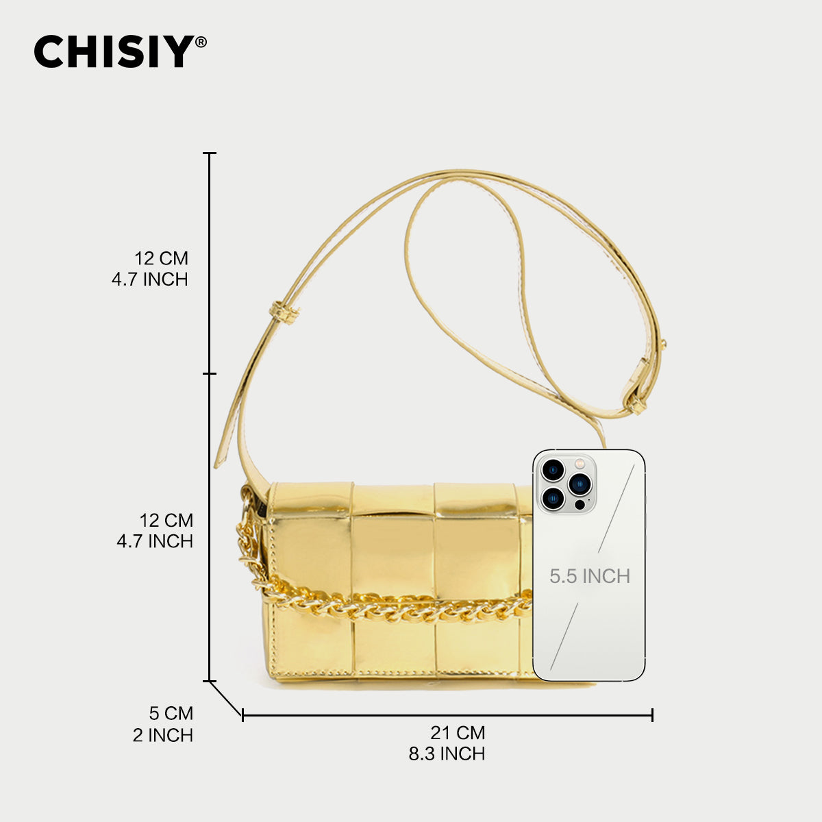 CHISIY Original Handmade Woven Crossbody Bag - Fashionable Single Shoulder Bag for Students