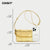 CHISIY Original Handmade Woven Crossbody Bag - Fashionable Single Shoulder Bag for Students