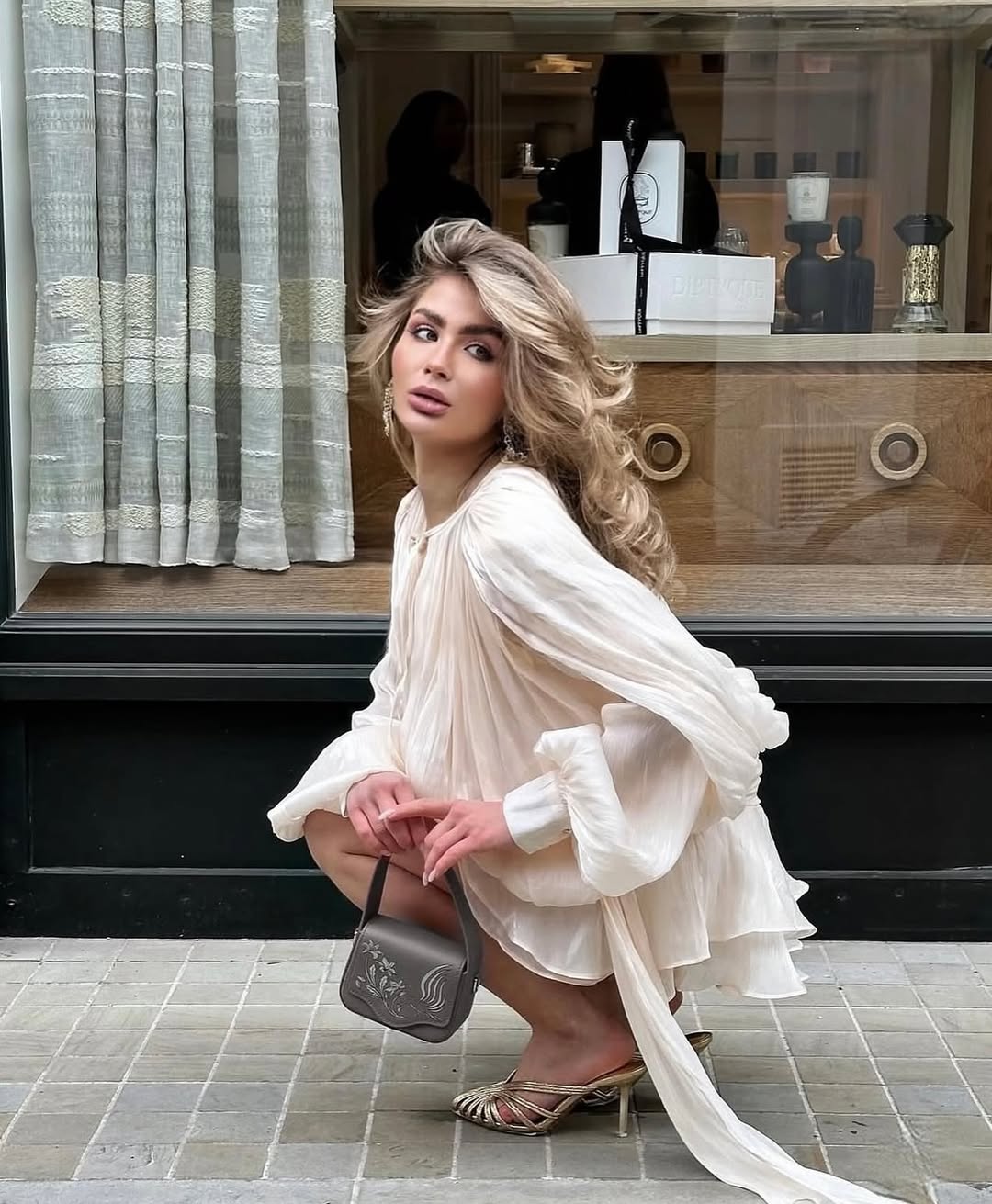 Frédérique Robe Courte à Volants