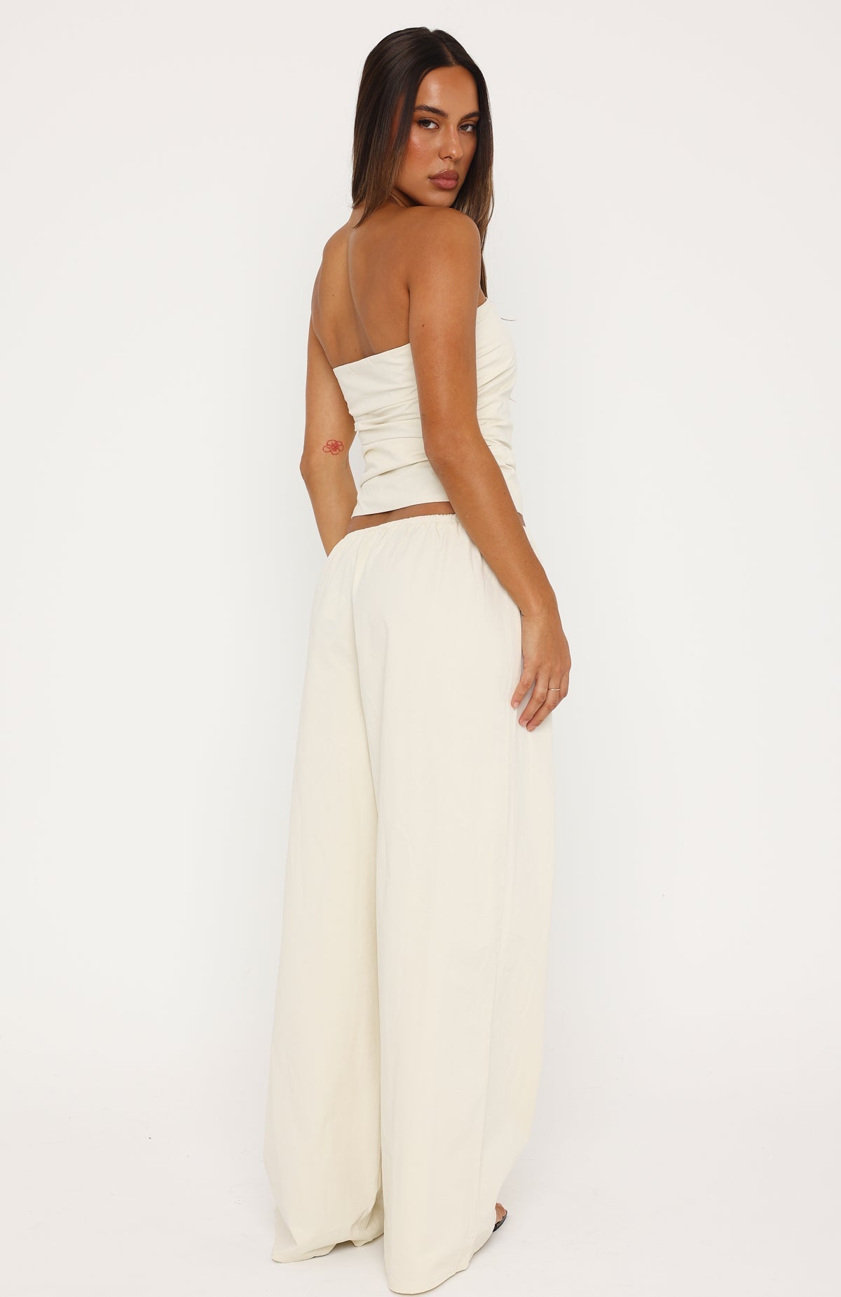 Carine Pantalon Jambe Large